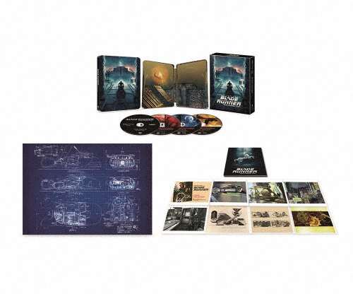 [必読]お買い物前に【初回限定生産】ブレードランナー The Film Vault collection＜4K ULTRA HD＆ブルーレイセット＞スチールブック仕様ハリソン・フォード10008377