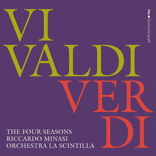 ヴィヴァルディ:ヴァイオリン協奏曲集《四季》,ヴェルディ:バレエ音楽《四季》/リッカルド・ミナージ[CD]【返品種別A】