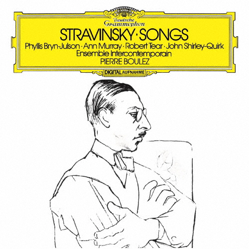 ストラヴィンスキー:歌曲集/ピエール・ブーレーズ[SHM-CD]【返品種別A】