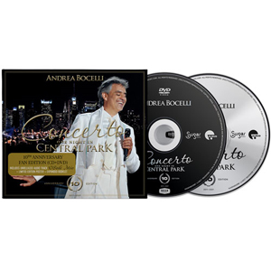 [枚数限定][限定盤]奇蹟のコンサート〜セントラルパークLIVE 10周年記念盤(CD+DVD)【限定盤】【輸入盤】▼[CD+DVD]【返品種別A】