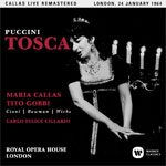 プッチーニ:歌劇『トスカ』(1964年1月24日、ロンドン、ライヴ)【輸入盤】▼/マリア・カラス[CD]【返品種別A】