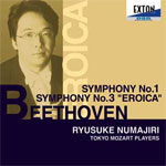 ベートーヴェン:交響曲第1番＆第3番「英雄」/沼尻竜典[CD]【返品種別A】