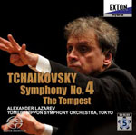 チャイコフスキー:交響曲 第4番 幻想曲「テンペスト」/ラザレフ(アレクサンドル)[HybridCD]【返品種別A】