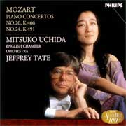 モーツァルト:ピアノ協奏曲第20番ニ短調 K.466/内田光子[CD]【返品種別A】