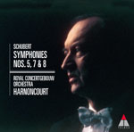 シューベルト:交響曲第5番、第7番《未完成》＆第8番《ザ・グレート》/アーノンクール(ニコラウス)[CD]【返品種別A】