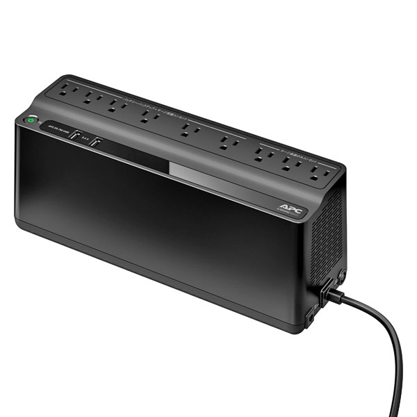 シュナイダーエレクトリック（APC） 無停電電源装置（UPS） APC ES 750 9 Outlet 750VA 2 USB 100V BE750M2-JP返品種別B