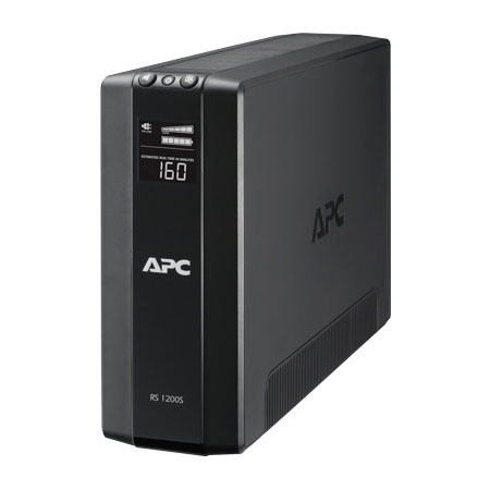 シュナイダーエレクトリック（APC） 無停電電源装置（UPS） APC RS1200VA Sinewave Battery Backup 100V BR1200S-JP返品種別A