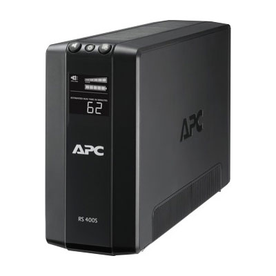 シュナイダーエレクトリック（APC） 無停電電源装置（UPS） APC RS 400VA Sinewave Battery Backup 100V BR400S-JP返品種別A