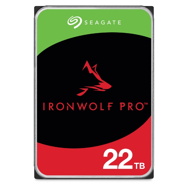 Seagate（シーゲイト） 3.5インチ 内蔵ハードディスク 22TB（NAS向けモデル） IronWolf Pro（NAS向けモデル） ST22000NT001返品種別B