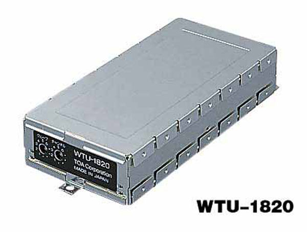 TOA WTU-1820 ワイヤレスチューナーユニット（ダイバシティ・チャンネル増設用）[WTU1820] 返品種別A