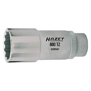 HAZET 900TZ10 ディープソケットレンチ（12角タイプ・差込角12．7mm）[900TZ10] 返品種別B