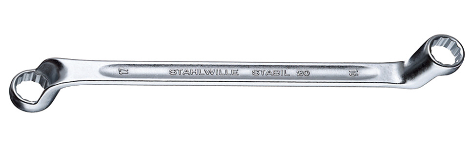 STAHLWILLE 20A-1.1/8X1.5/16 メガネレンチ 75゜（1.1/8×1.5/16）スタビレー[20A118X1516] 返品種別B