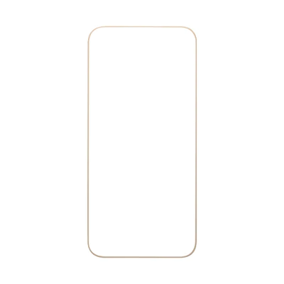 Hamee 41-946572 iPhone 14 Pro Max（6.7インチ）用 ラウンドエッジ強化ガラス画面保護シート IFACE（ベージュ）[41946572] 返品種別A