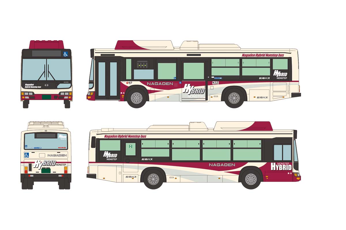 トミーテック (N) 全国バスコレクション(JB081) 長電バス TT バスコレJB081 ナガデンバス返品種別B