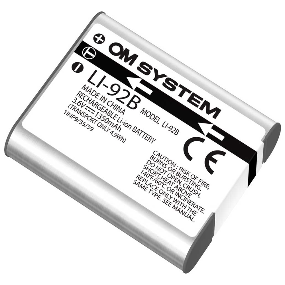 OM SYSTEM LI-92B_OM リチウムイオン充電池「LI-92B」[LI92BOM] 返品種別A