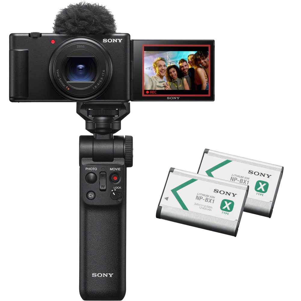ソニー ZV-1M2G-B デジタルカメラ「VLOGCAM ZV-1 II」シューティンググリップキット（ブラック）Vlogcam[ZV1M2GB] 返品種別A