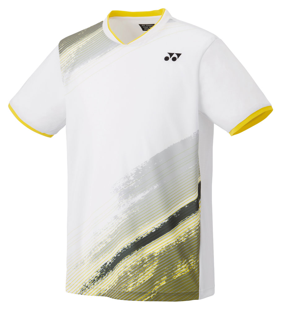 ヨネックス YO-10541-011-SS ユニセックス ゲームシャツ フィットスタイル(ホワイト・サイズ：SS)YONEX[YO10541011SS] 返品種別A