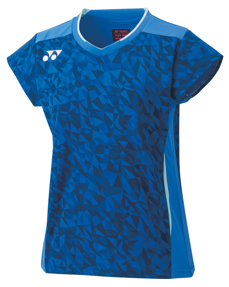 ヨネックス YO-20720-002-M ウィメンズ ゲームシャツ フィットシャツ(ブルー・サイズ：M)YONEX[YO20720002M] 返品種別A