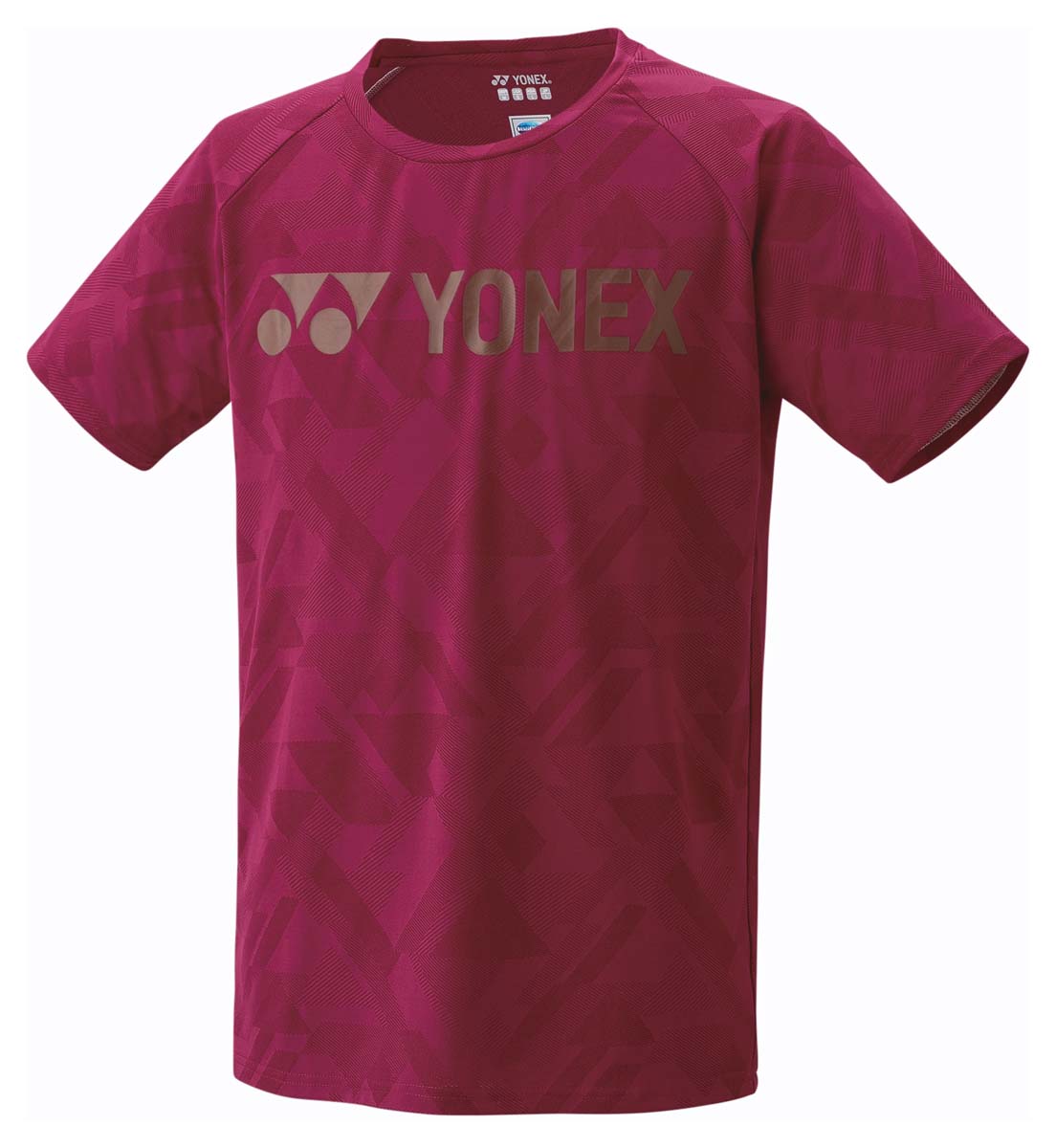 ヨネックス YO-16715-037-S ユニセックス ドライTシャツ（フィットスタイル）（ワインレッド・サイズ：S）YONEX[YO16715037S] 返品種別A