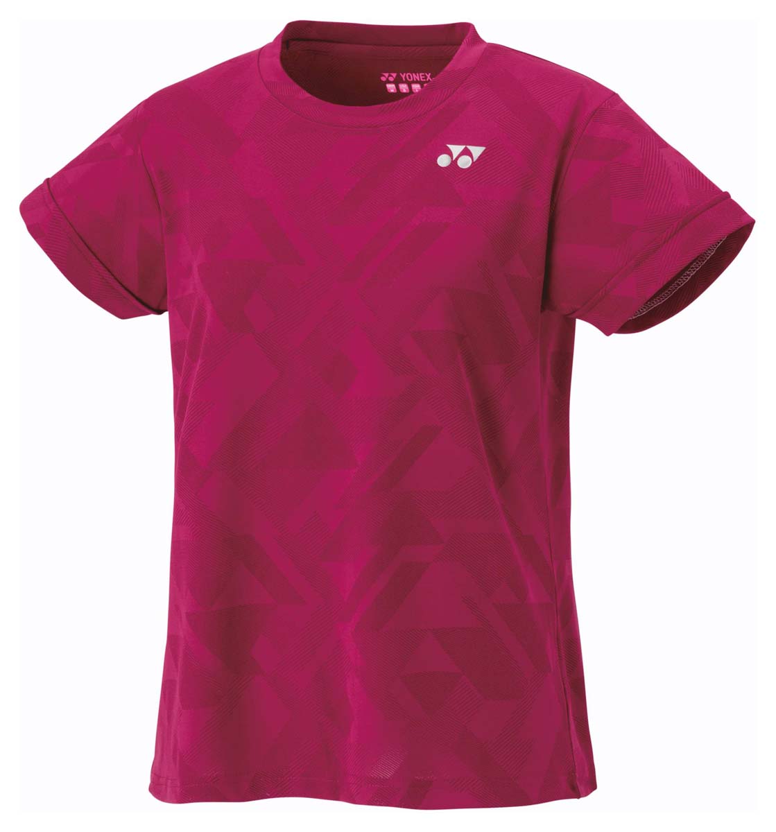 ヨネックス YO-16717-037-M レディース ドライTシャツ（ワインレッド・サイズ：M）YONEX[YO16717037M] 返品種別A