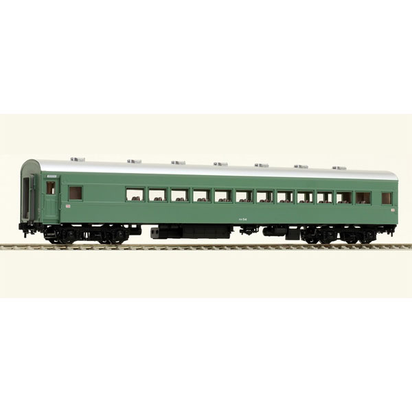 天賞堂 (HO) 57046 旧型特急客車「つばめ」青大将 スロ54 増結用 単車 返品種別B