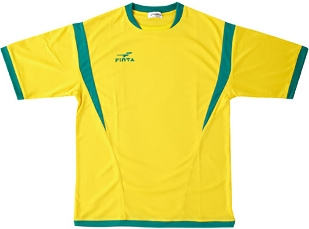 FINTA（フィンタ） サッカー・フットサル用 ゲームシャツ 半袖（イエロー・サイズ：SS） ユニセックス FNT-FT5024-041-SS返品種別A