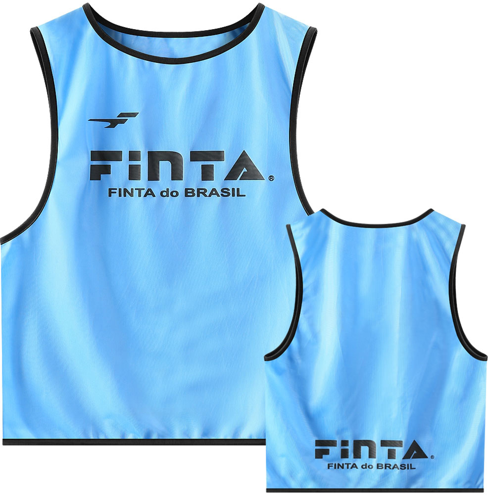 FINTA（フィンタ） サッカー・フットサル用 ビブス 1枚（サックス・サイズ：JF） ジュニア用 FNT-FT6554-2200-JF返品種別A