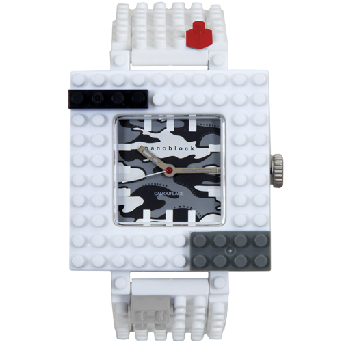 ナノブロック 【国内正規品】nanoblock デコれる腕時計 ナノスクエア CSQ-01返品種別B