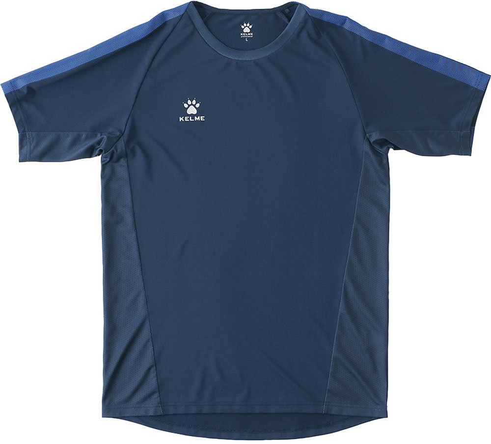 KELME（ケレメ） サッカー・フットサル用 ゲームシャツ 半袖（ネイビー・サイズ：150） ジュニア TTS-K20S300J-469-150返品種別A