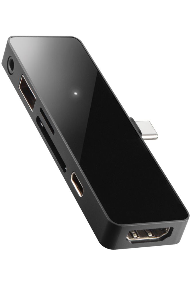 Logitec（ロジテック） iPad用 USB Type-C 6in1 一体型ドッキングステーション PD 100W給電 直挿しタイプ LHB-PAPP6U3返品種別A