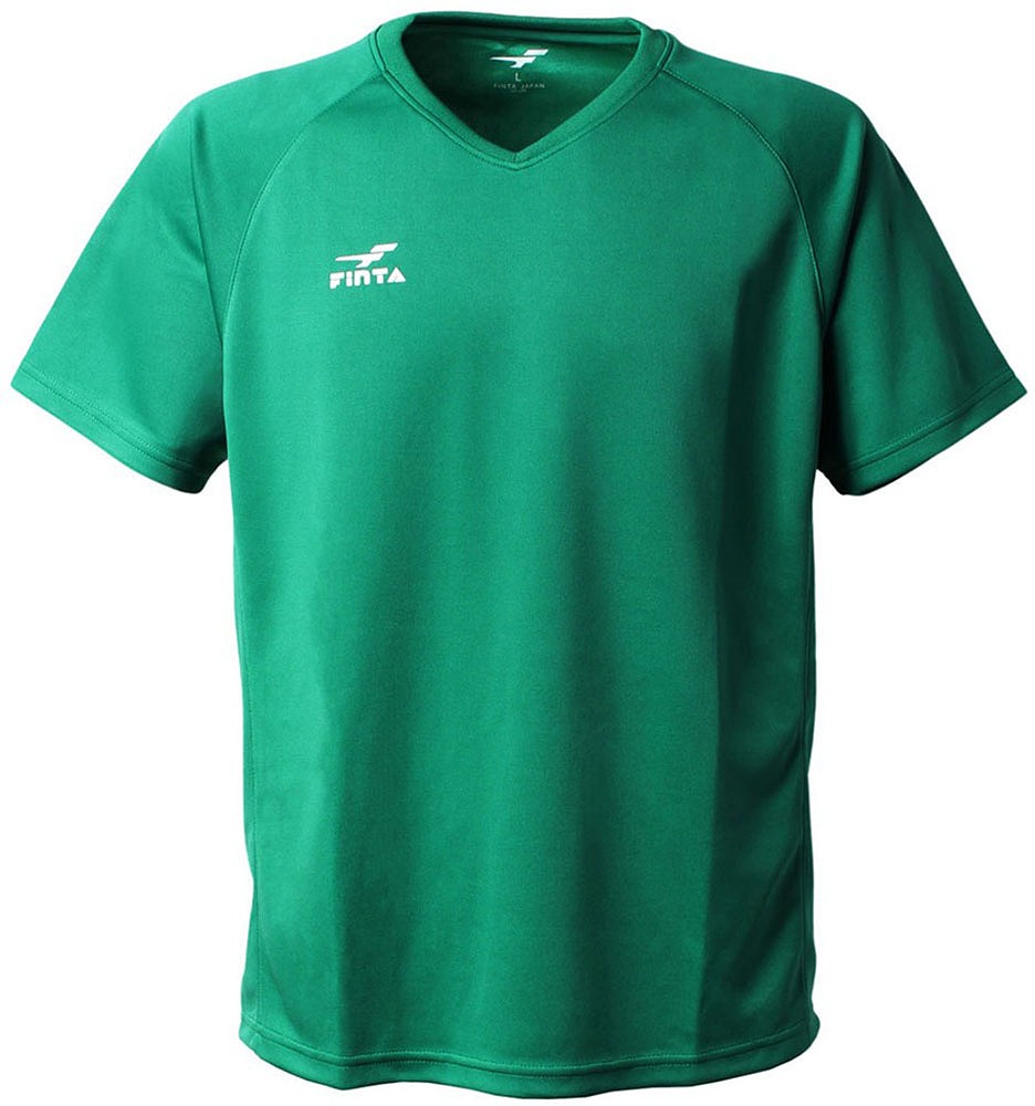 FINTA（フィンタ） FNT-FT3003-3100-S ゲームシャツ（グリーン・サイズ：S）サッカー・フットサル用[FNTFT30033100S] 返品種別A