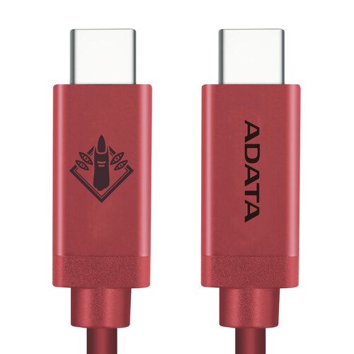 ADATA TYPECC-1M-SUKUNA USB TYPE-C to Cケーブル PowerDelivery 呪術廻戦（両面宿儺）[TYPECC1MSUKUNA] 返品種別A