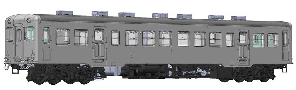 PLUM (HO) PP153 小湊鐵道キハ200形[前期型](限定品 無塗装仕様) キットプラモデル 返品種別B