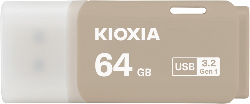 KIOXIA（キオクシア） KUC-3A064GH 【国内正規品】USB3.2 Gen1対応 USBフラッシュメモリ TransMemory(U301) 64GB（ウォームグレー）[KUC3