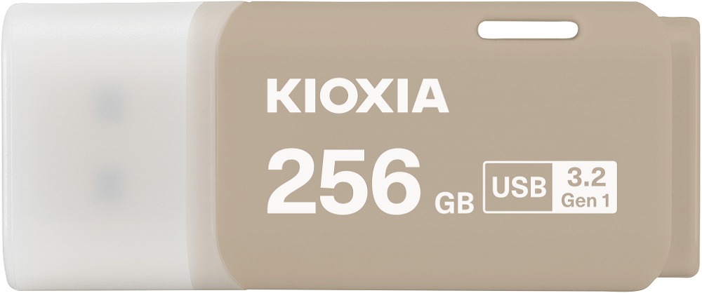 KIOXIA（キオクシア） KUC-3A256GH 【国内正規品】USB3.2 Gen1対応 USBフラッシュメモリ TransMemory(U301) 256GB（ウォームグレー）[KUC