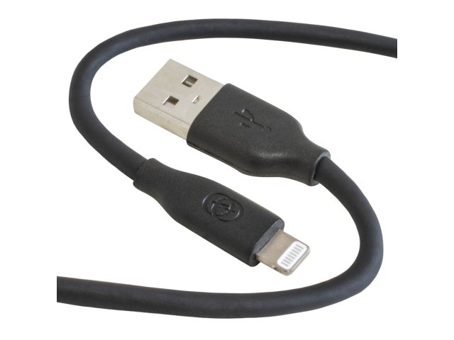 GOPPA（ゴッパ） GP-ALS150CM/B USB Std-A to Lightningケーブル 2.4A 1.5m（ブラック）[GPALS150CMB] 返品種別A