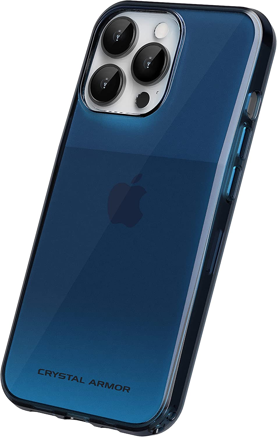 アピロス iPhone 13 Pro用 TPUソフトケース HEXAGON MATTE SUNSET BLUE CRYSTAL ARMOR（クリスタルアーマー） PEI25-HX-MSB返品種別A