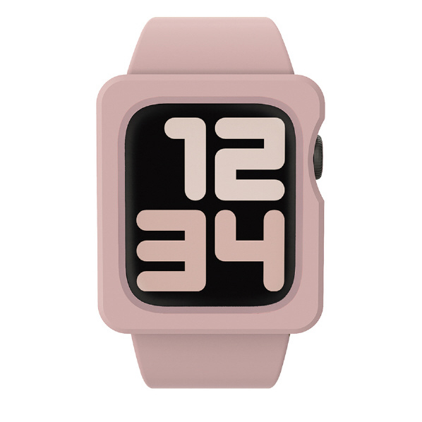 アピロス XAW02-TL-PB Apple Watch Band Case S7/6/5/4/SE 41mm(ピンクベージュ)EYLE（アイル）[XAW02TLPB] 返品種別A