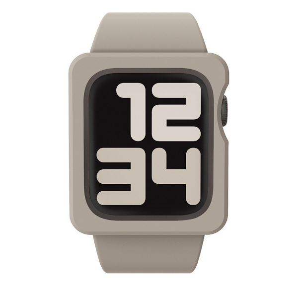 アピロス XAW02-TL-GG Apple Watch Band Case S7/6/5/4/SE 41mm(グレージュ)EYLE（アイル）[XAW02TLGG] 返品種別A