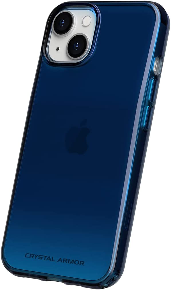 アピロス iPhone 14用 TPUソフトケース HEXAGON MATTE SUNSET BLUE CRYSTAL ARMOR（クリスタルアーマー） PEI27-HX-MSB返品種別A