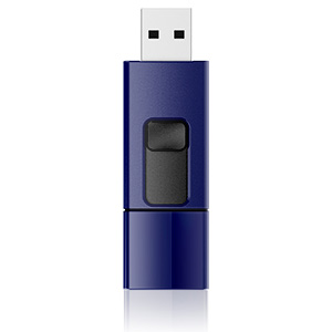 SiliconPower（シリコンパワー） USB3.0/2.0対応 USBフラッシュメモリ 16GB（ネイビーブルー） SP016GBUF3B05V1D返品種別A