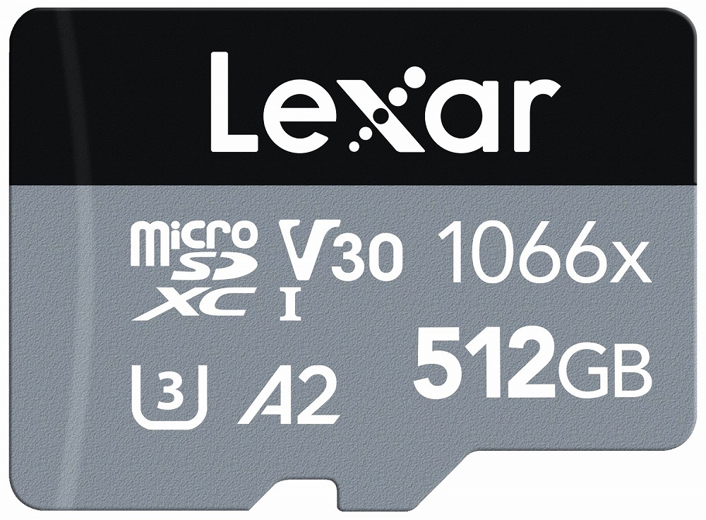 Lexar（レキサー） LMS1066512G-BNANJ microSDXCカード 512GB 1066x UHS-I U3 V30 A2[LMS1066512GBNANJ] 返品種別B