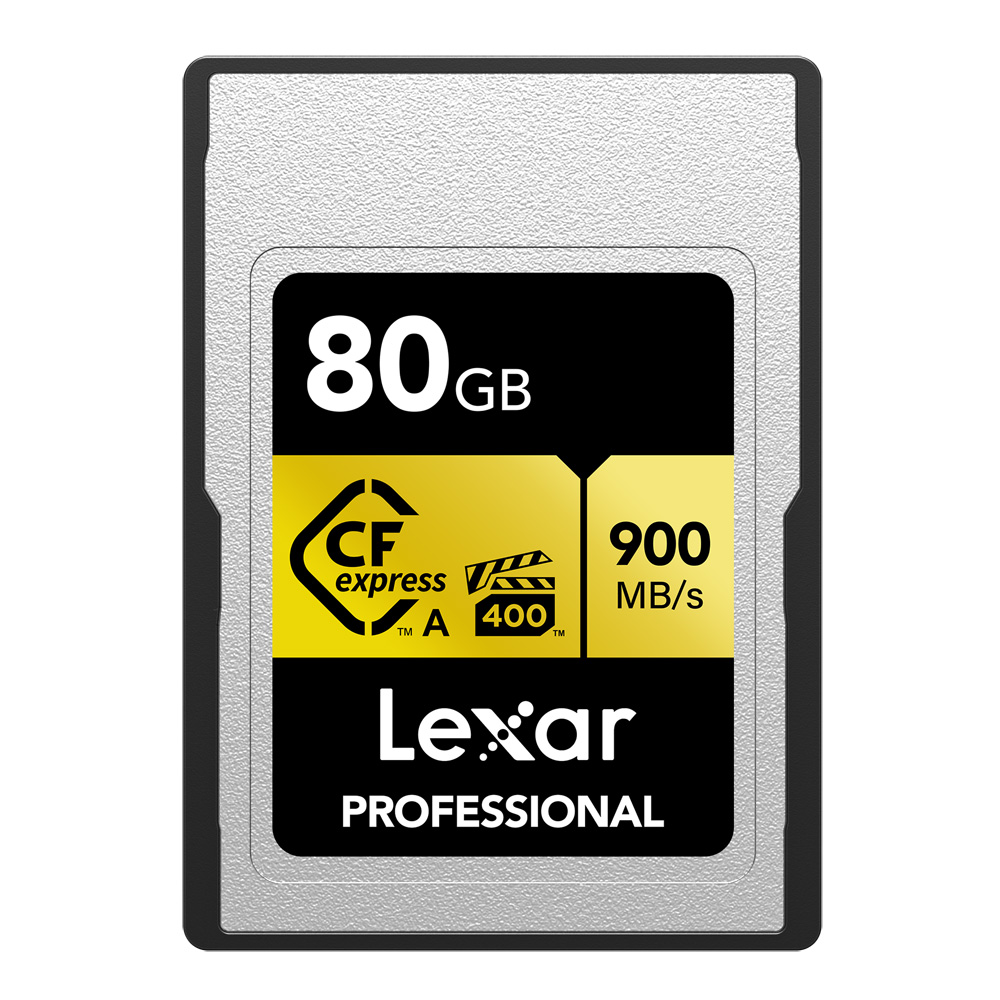 Lexar（レキサー） LCAGOLD080G-RNENJ CFexpressカード TypeA 80GB GOLD[LCAGOLD080GRNENJ] 返品種別B