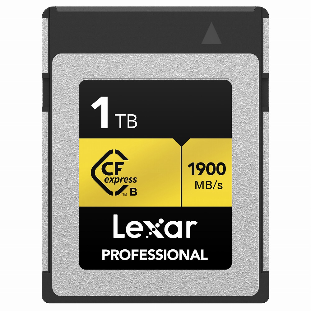 Lexar（レキサー） LCXEXPR001T-RNENJ CFexpressカード Type-B 1TB GOLD[LCXEXPR001TRNENJ] 返品種別B