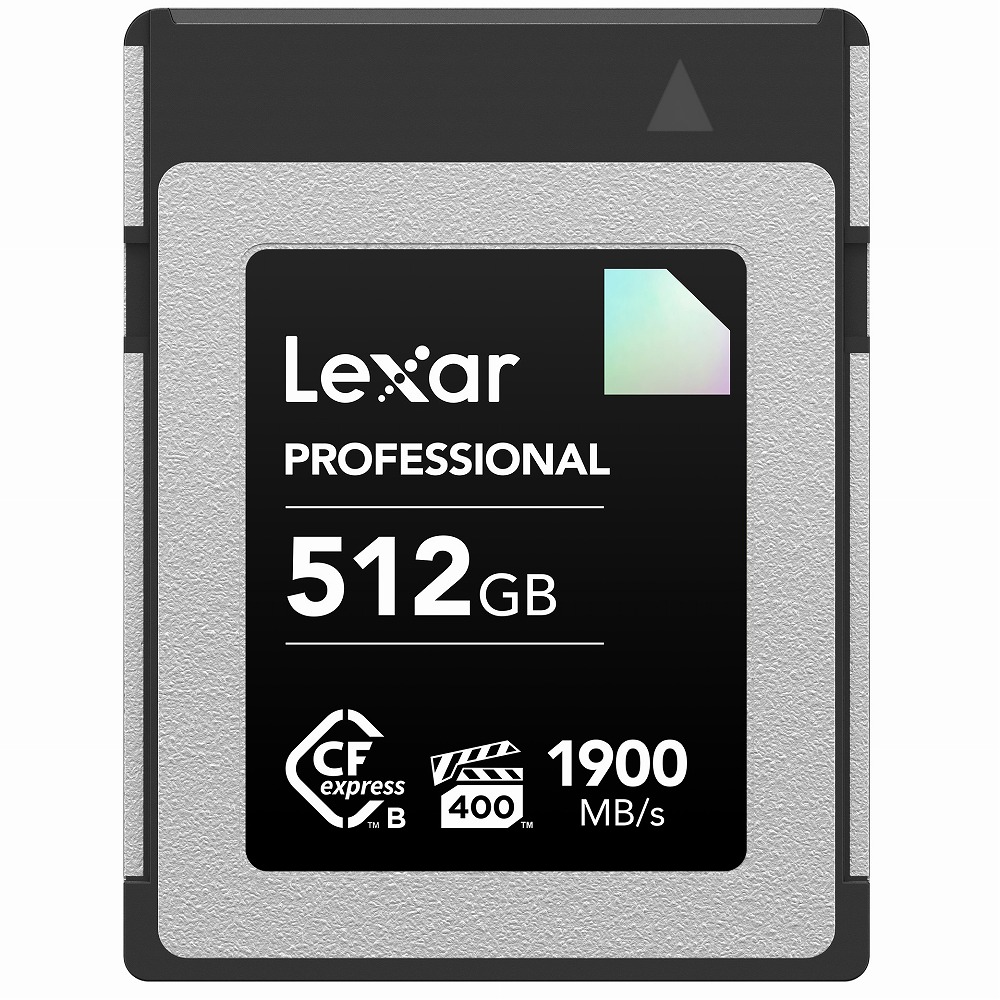 Lexar（レキサー） LCXEXDM512G-RNENJ CFexpressカード Type-B 512GB DIAMOND[LCXEXDM512GRNENJ] 返品種別B