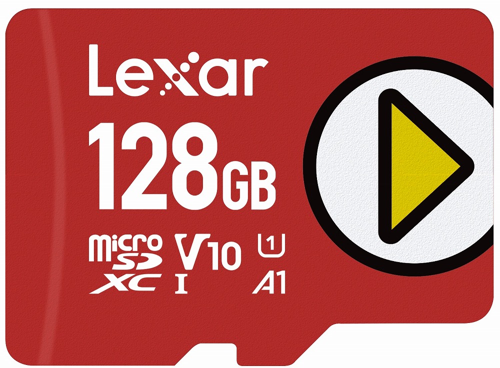 Lexar（レキサー） LMSPLAY128G-B1NNJ PLAY microSDXCカード 128GB UHS-I U1 V10 A1[LMSPLAY128GB1NNJ] 返品種別B