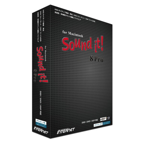 インターネット SOUNDIT8PRO-M Sound it！ 8 Pro for Macintosh※パッケージ版[SOUNDIT8PROM] 返品種別B