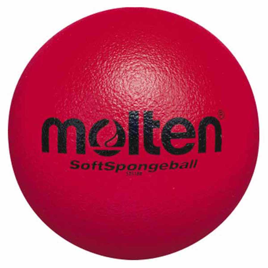 モルテン MT-STS18R ドッジボールMolten ソフトスポンジボール 赤 直径約18cm（1号球相当）[MTSTS18R] 返品種別A