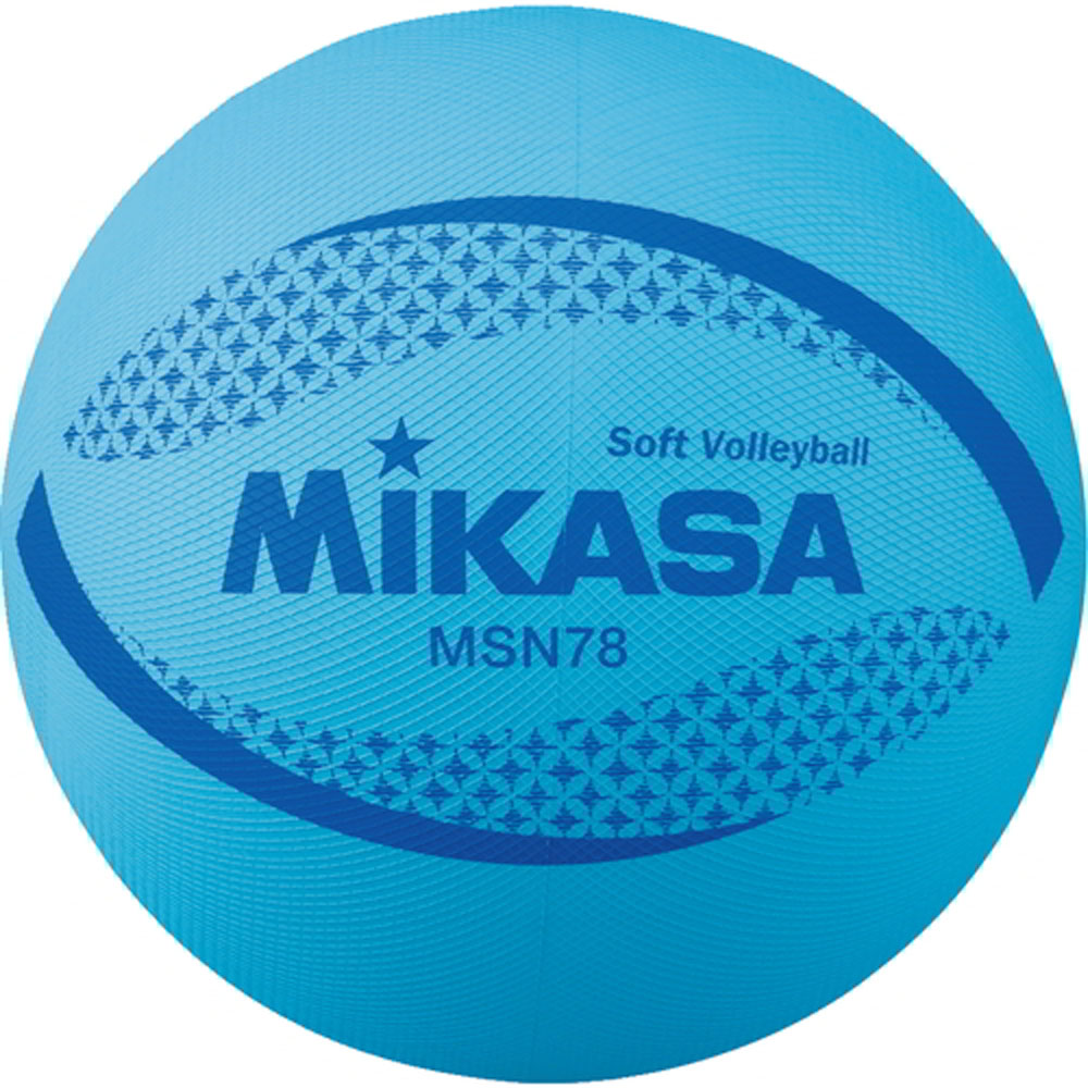 ミカサ MSN78BL ソフトバレーボール（ブルー）MIKASA[MSN78BL] 返品種別A