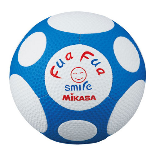 ミカサ FFF4-WB サッカーボール 4号球MIKASA ふぁふぁスマイルサッカー(ホワイト/ブルー)[FFF4WB] 返品種別A